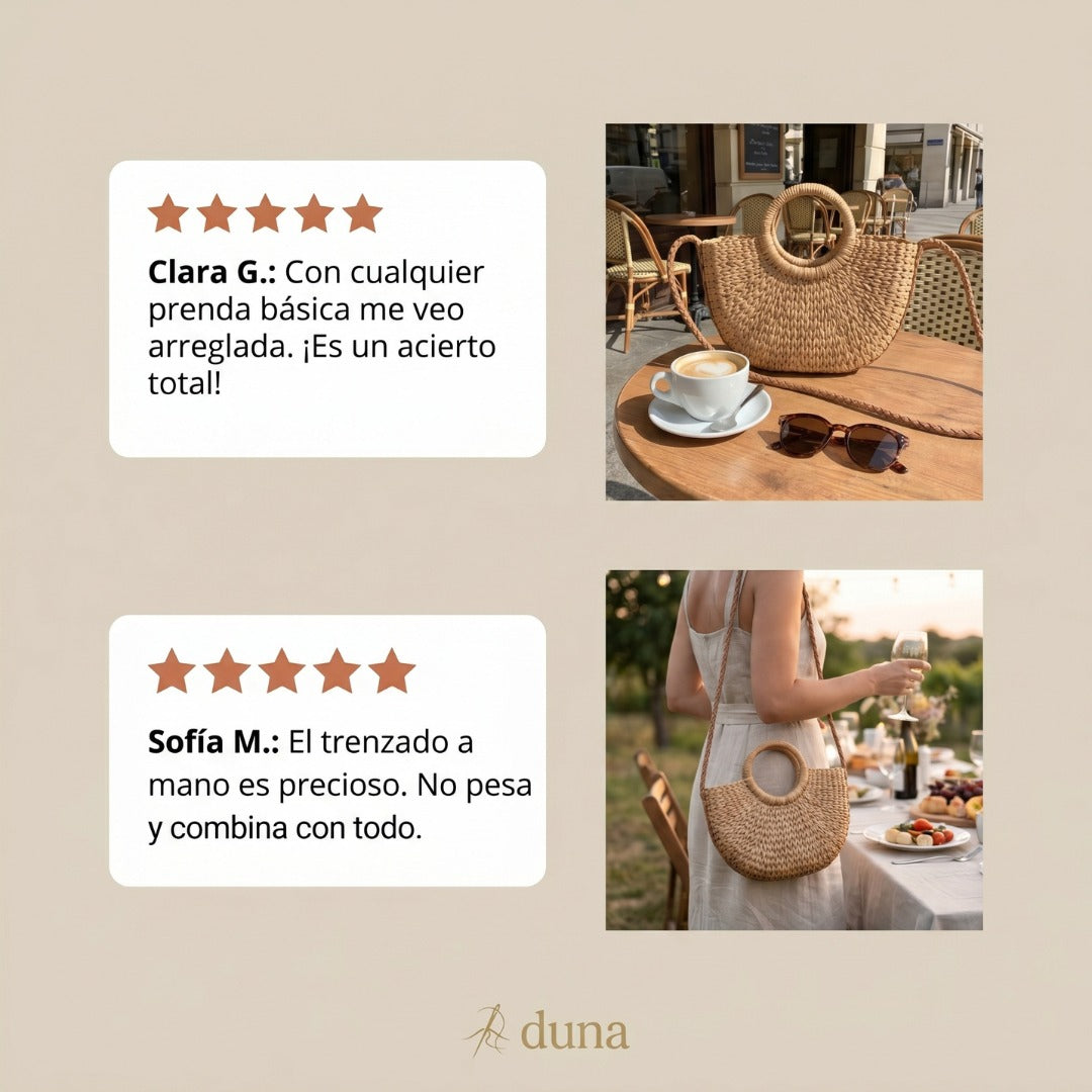 Duna - Bolsos tejidos a mano